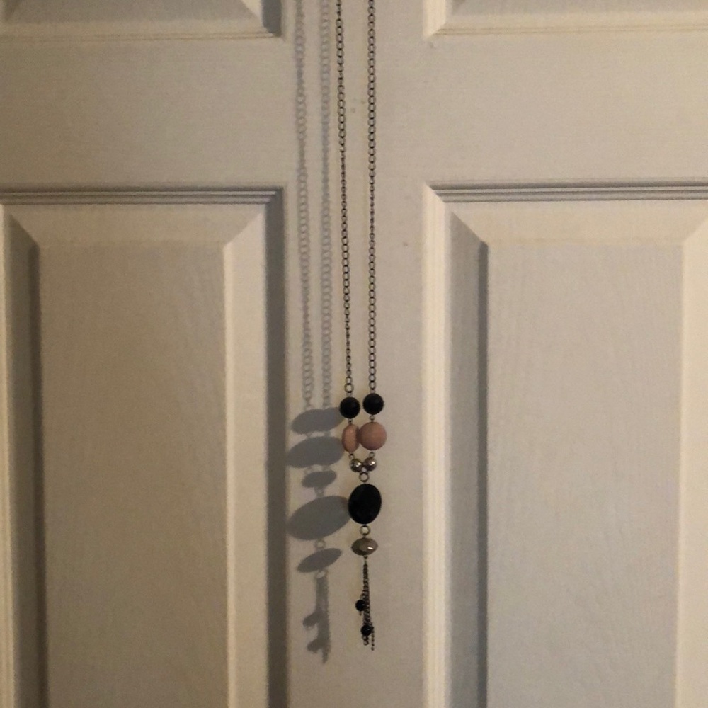Long chained necklace